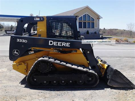 john deere track skid steer loader 3 3 3 d|333 P.